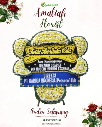 Papan Bunga Duka di Petisah Hulu